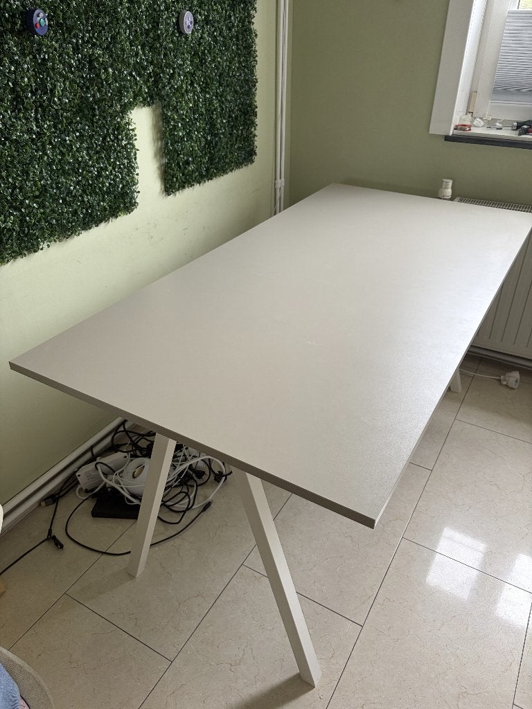Bureau 160x80cm Trotten IKEA, Ophalen, Demontabel, 160 cm, Hout