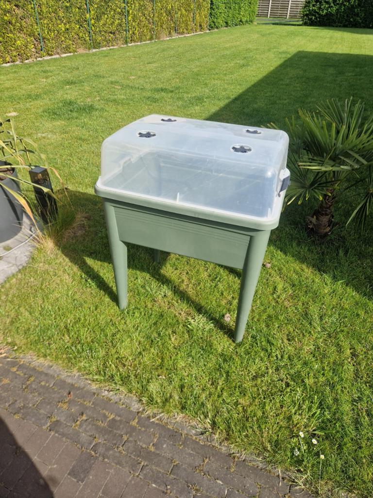 Elho moestuinbak kweektafel super  xxl met deksel, Tuin en Terras, Ophalen, Kweektafel