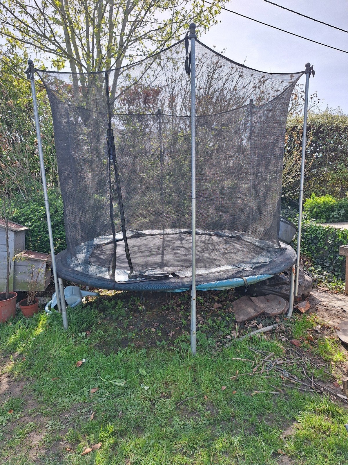 Trampoline, Kinderen en Baby's, Speelgoed | Buiten | Trampolines, Ophalen