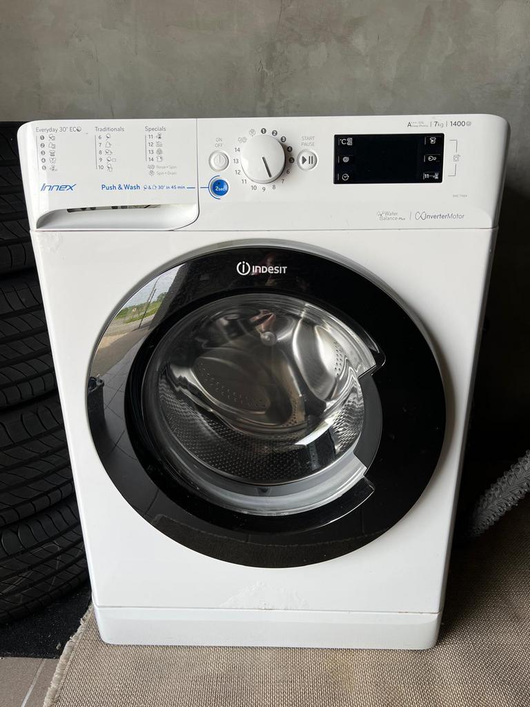 INDEIT (INNEX) A+++ 7 kg wasmachine, Ophalen, Gebruikt, 90 tot 95 cm, 1200 tot 1600 toeren