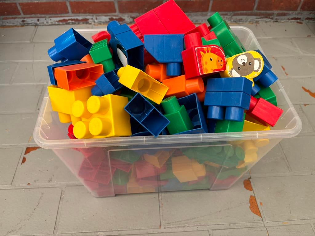 Plastic blokjes Megabloks en Abrick, Enlèvement, Utilisé, Megabloks
