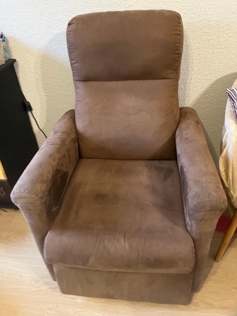 Fauteuil électrique avec moteur Okin Refined, Enlèvement, Utilisé, Tissus