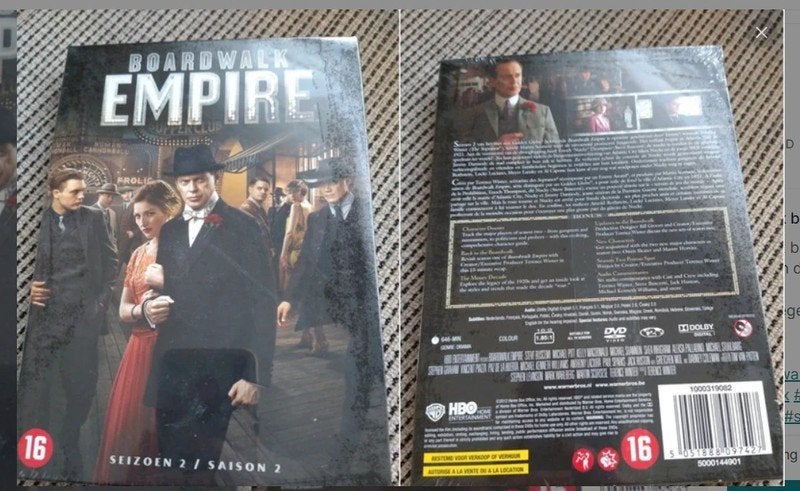 Dvd box boardwalk empire met steve Buscemi, Cd's en Dvd's, Dvd's | Tv en Series, Verzenden