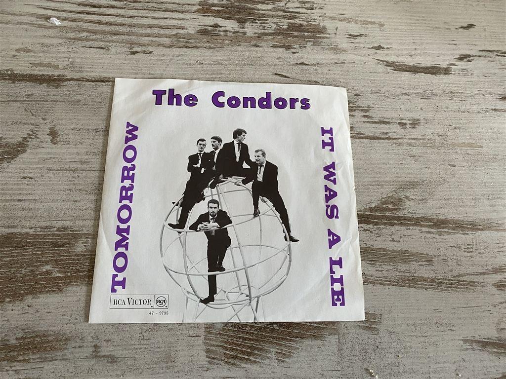The condors - tomorrow / it was a lie singles [1407], Cd's en Dvd's, Vinyl Singles, Zo goed als nieuw, Verzenden