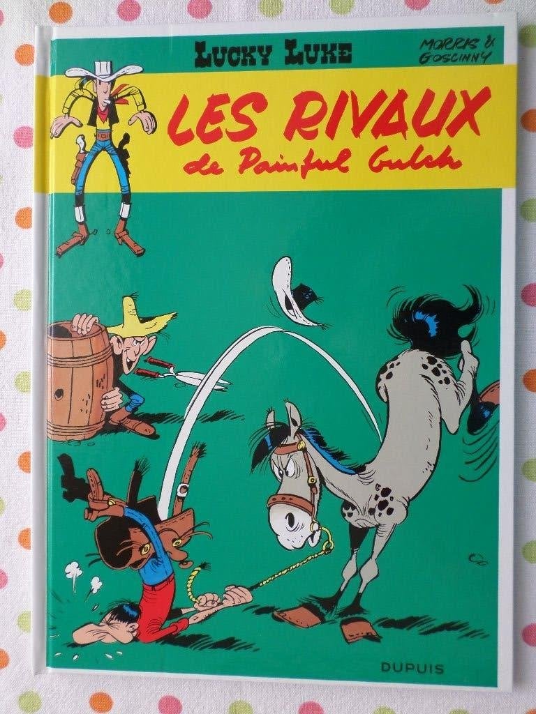 BD Lucky Luke Les rivaux de Painful Gulch Morris Goscinny, Neuf, Enlèvement ou Envoi, Une BD, Morris - Goscinny