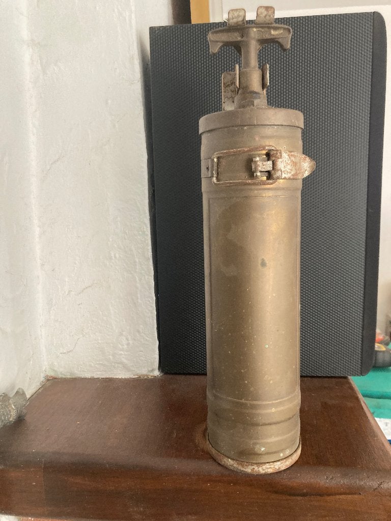 Amerikaanse brandblusser uit de Tweede Wereldoorlog, Verzamelen, Ophalen of Verzenden