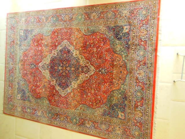 Tapijt handgeknoopt Oosters motief Talish, Ophalen, 200 cm of meer, Zo goed als nieuw, 200 cm of meer