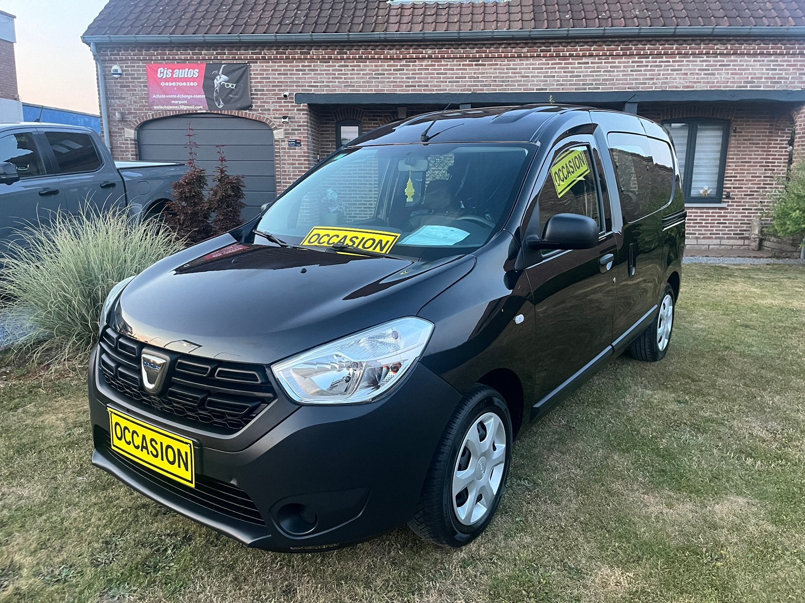 Dacia dokker 1.3 tce fin2020 utilitaire 52.000km gps airco, Autos, Achat, Euro 6, Entreprise, 2 places