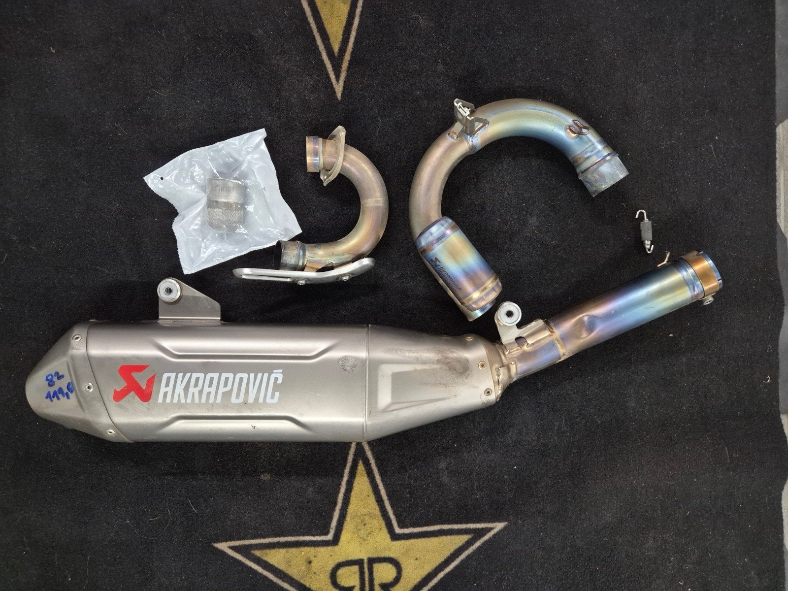 Acrapovic complete Titanium system YZ250F 24-26, Enlèvement ou Envoi