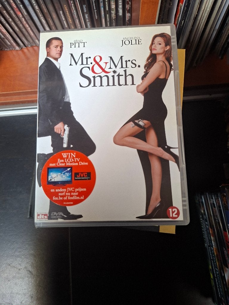 dvd - mr & mrs smith, Cd's en Dvd's, Engels, Nederlands, Actie, Ophalen of Verzenden