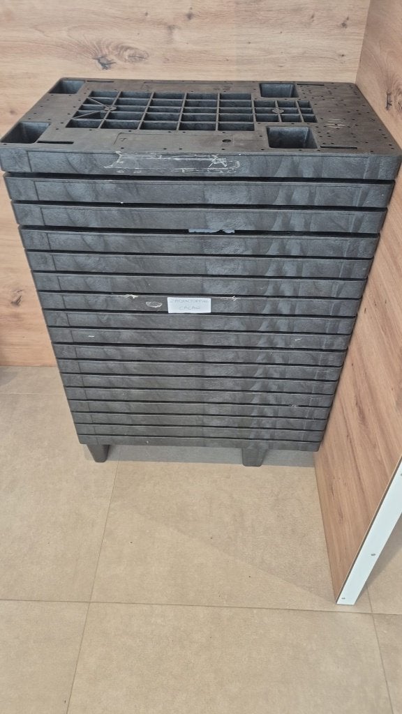 Mini palette en plastique 500 kg, Enlèvement, Utilisé
