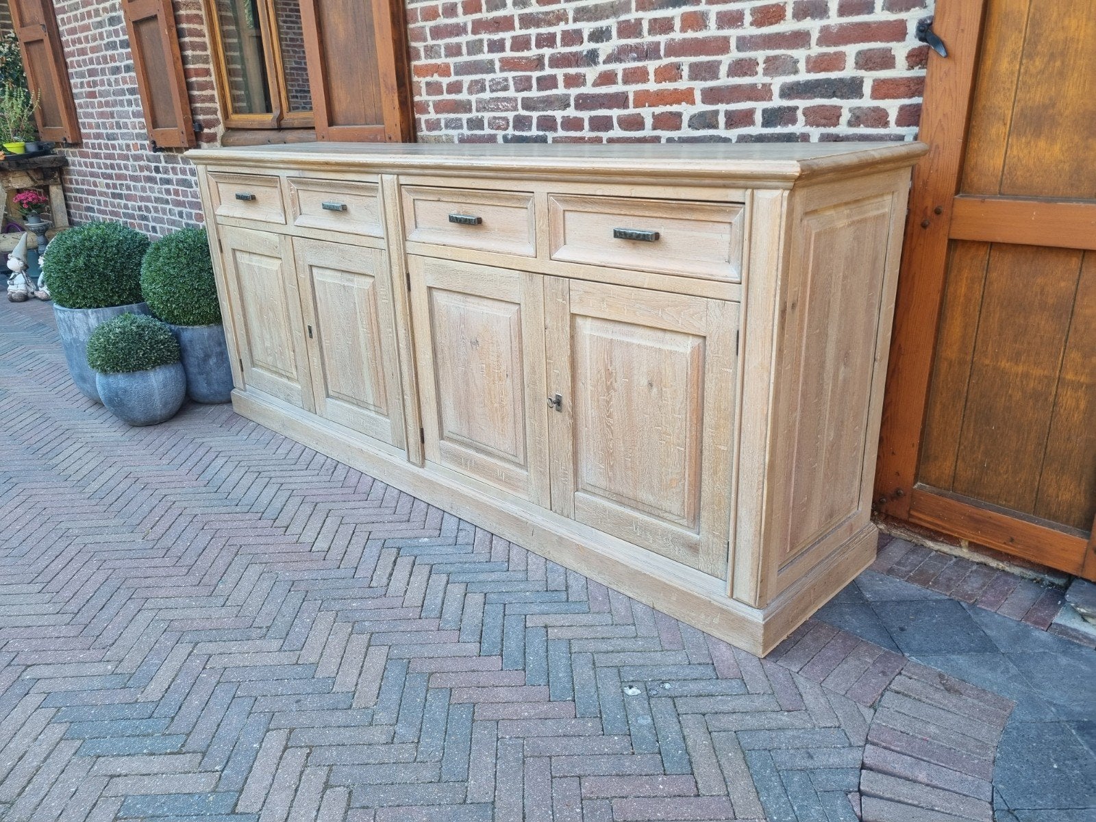 eiken dressoir/buffet ART:167/26, Ophalen, Gebruikt, ., Eikenhout