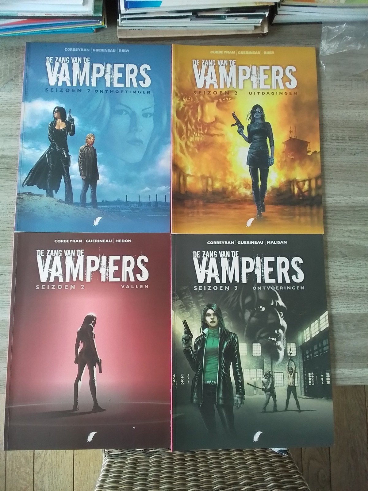 De zang van de vampiers 7, 8 , 12 en 14 sc, Ophalen of Verzenden, Zo goed als nieuw