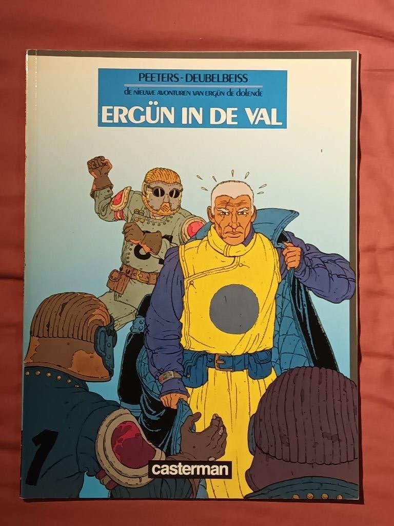 Ergün de dolende 1: Ergün in de val, Eén stripboek, Ophalen of Verzenden, Zo goed als nieuw