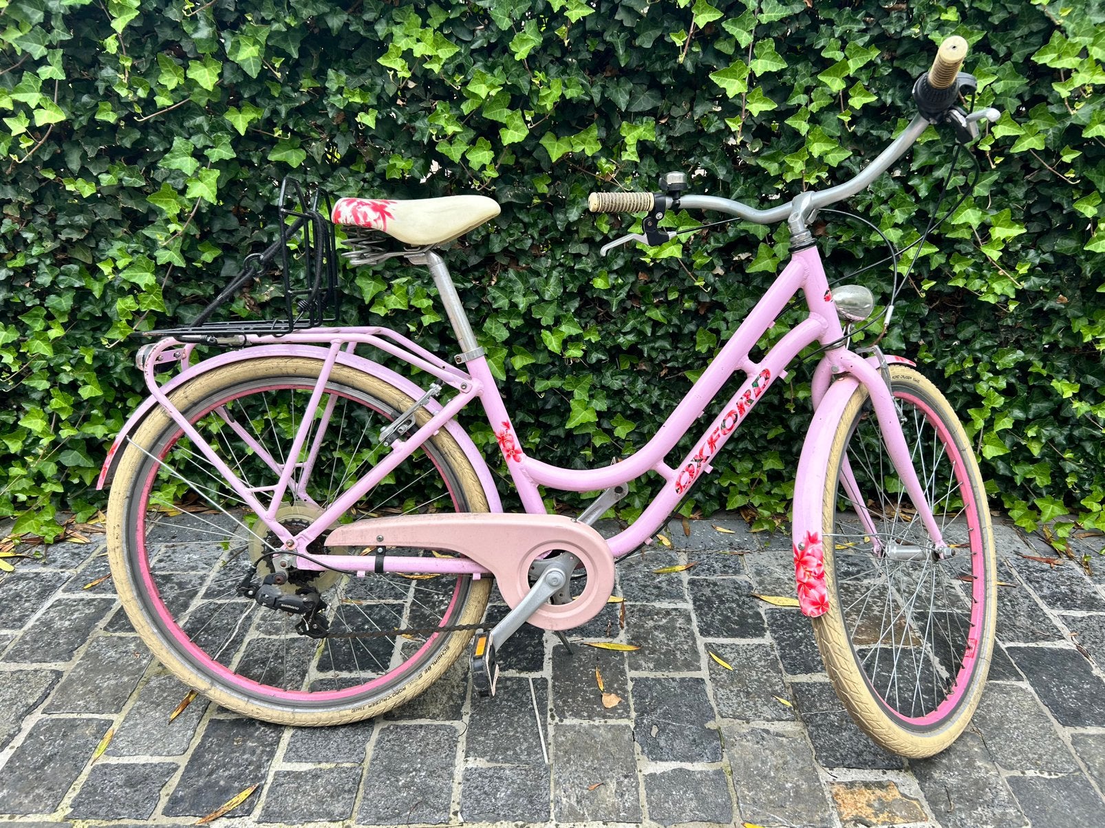 Meisjesfiets, Fietsen en Brommers, Gebruikt, Velgrem, Versnellingen, Ophalen