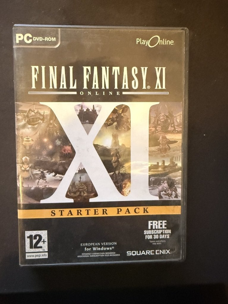 Final Fantasy XI Online Starter Pack – PC Europese versie, Ophalen of Verzenden, Gebruikt, Online