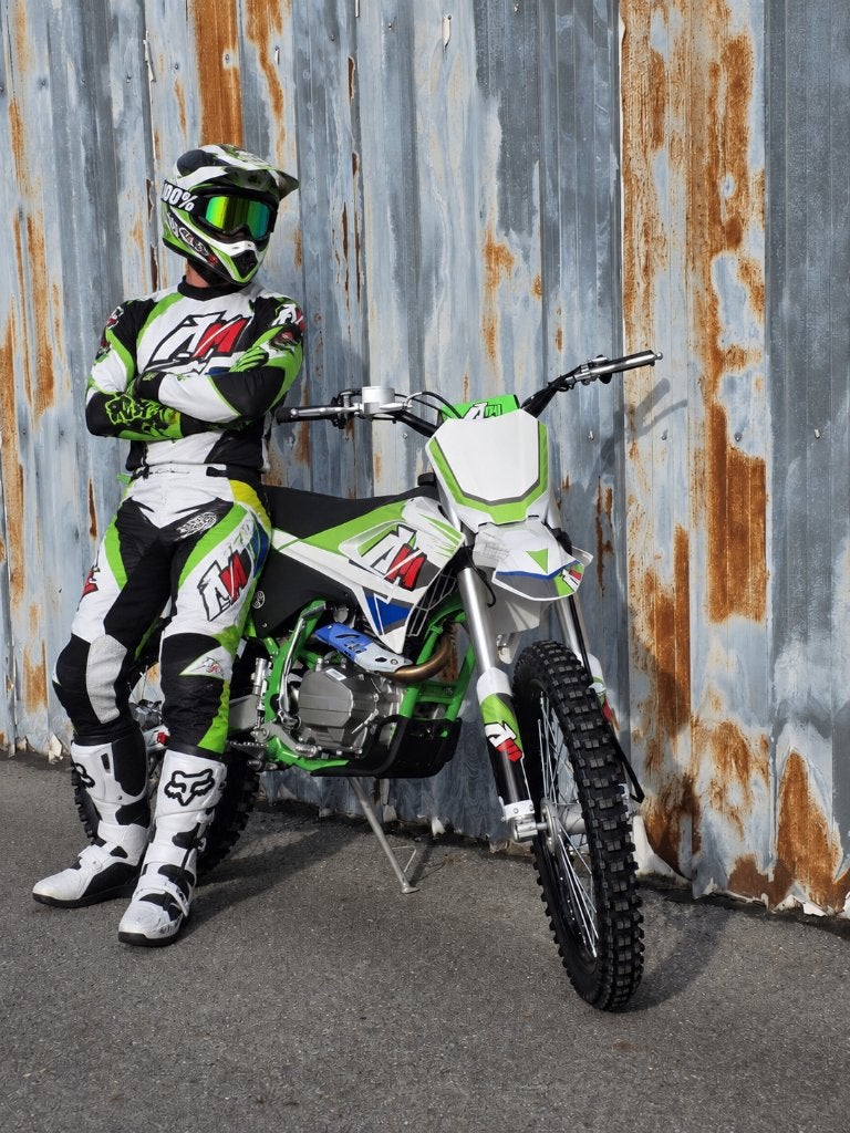 Nieuwe Thunder Pitbike 125cc, 140cc of 250cc 300cc, Fietsen en Brommers, Apollo, Nieuw, Pitbike, Schijfrem