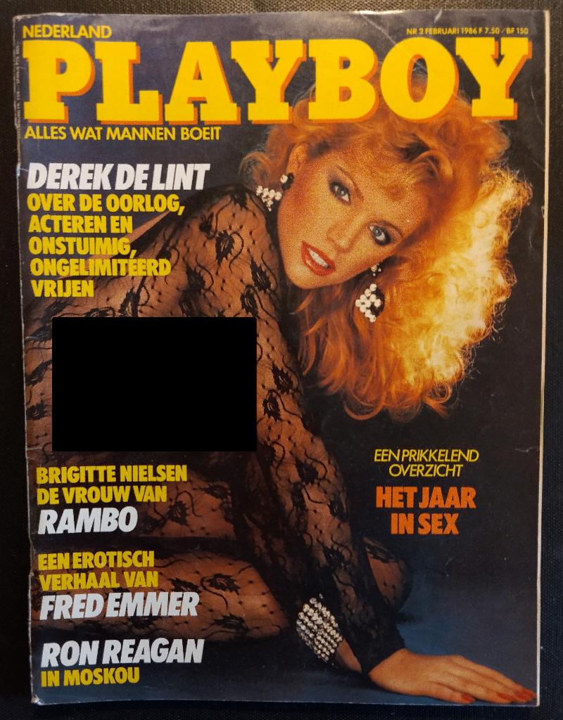 Playboy NL (11st) jaar 1986, Boeken, Verzenden, Gelezen