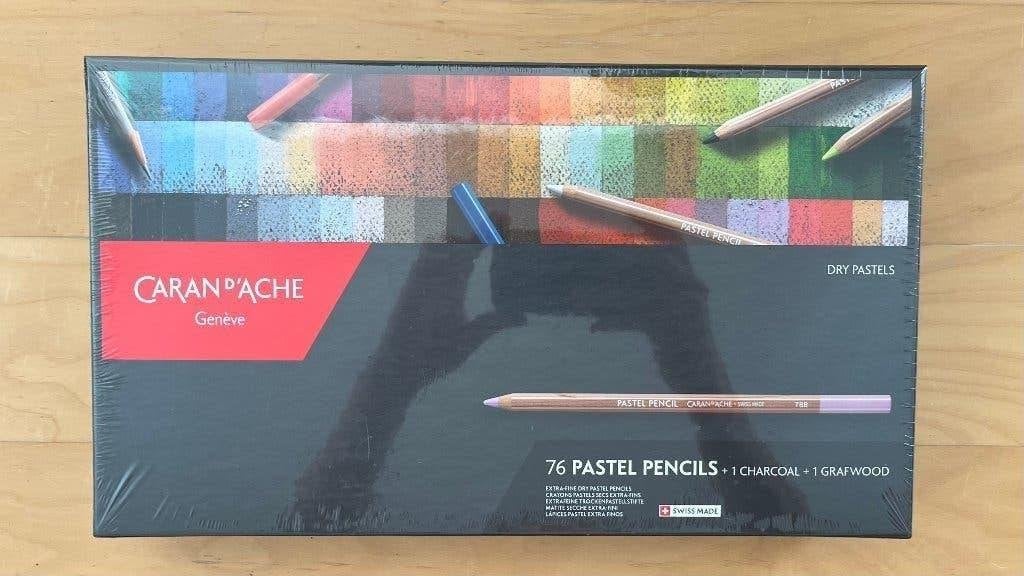 Caran d'Ache - 76 Pastel Pencils - Neuf, Envoi, Neuf, Crayon ou Feutre