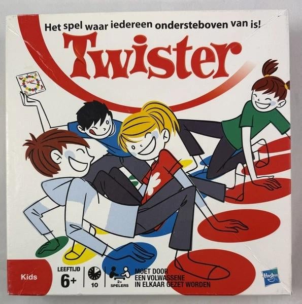 Hasbro Twister Classic Partyspel gezelschapsspel spel, Een of twee spelers, Verzenden, Zo goed als nieuw