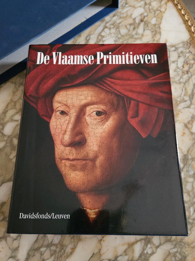 De Vlaamse Primitieven - met harde extra kaft, Ophalen, Zo goed als nieuw, Schilder- en Tekenkunst, R. Van Schoute