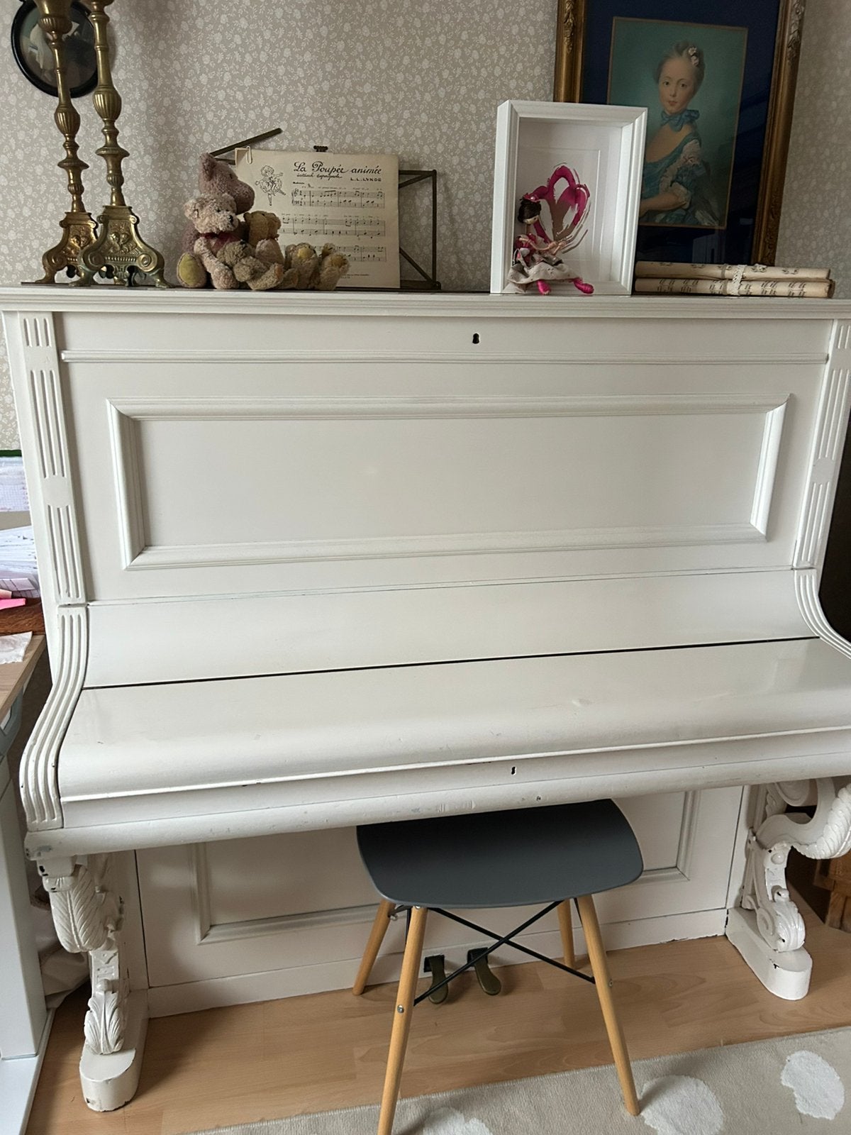 Ancien piano, Enlèvement