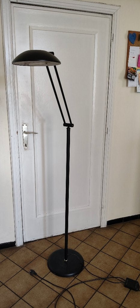 Lampe LED sur pied en fer, Enlèvement, Comme neuf, Métal, 150 à 200 cm