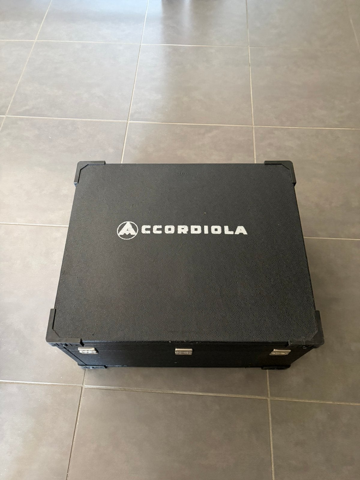 Accordeon met koffer, Muziek en Instrumenten, Ophalen, Zo goed als nieuw, Met koffer
