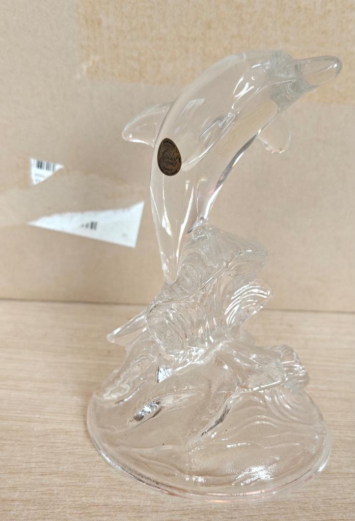 Kristallen dolfijn, Verzamelen, Ophalen, Zo goed als nieuw, Dier