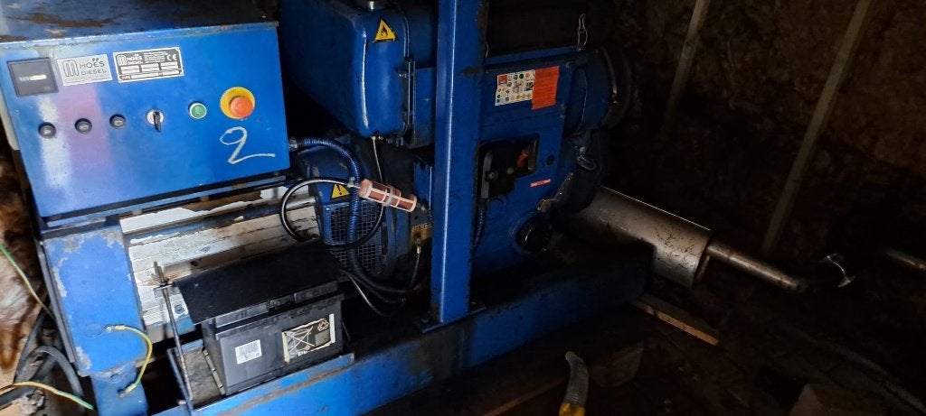 Agregaat 17 kva, Bricolage & Construction, Enlèvement, Utilisé, 10 à 30 kVA, Huile diesel