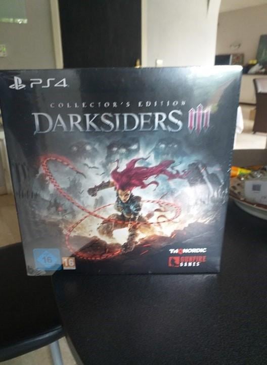 Darksiders III Collectors Edition voor Ps4 / Ps5 , Sealed, Games en Spelcomputers, Games | Sony PlayStation 4, Ophalen, Overige genres