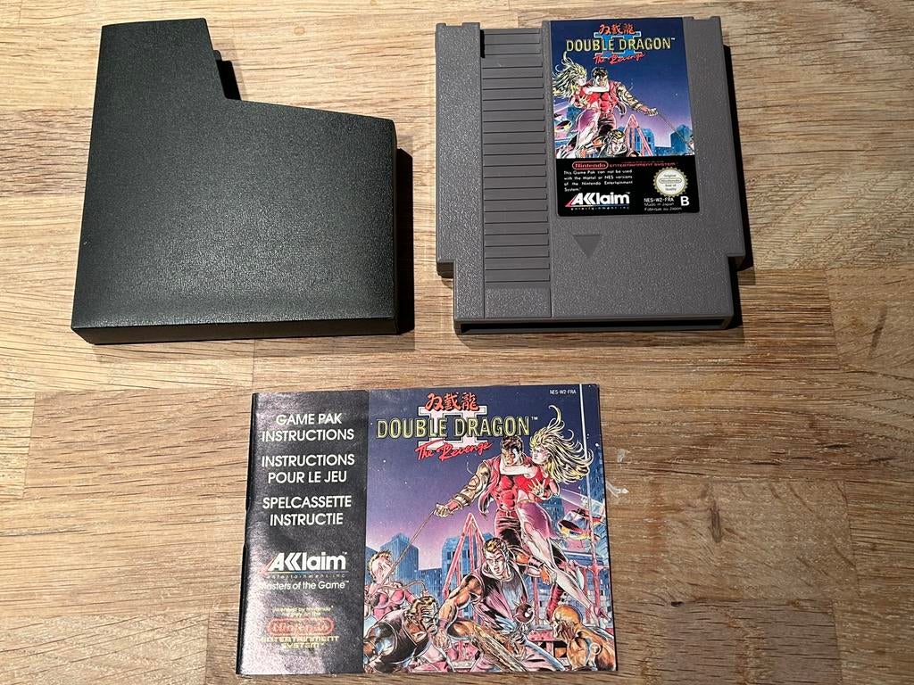 Nintendo NES game - double dragon II, Games en Spelcomputers, Games | Nintendo NES, Ophalen of Verzenden, Zo goed als nieuw