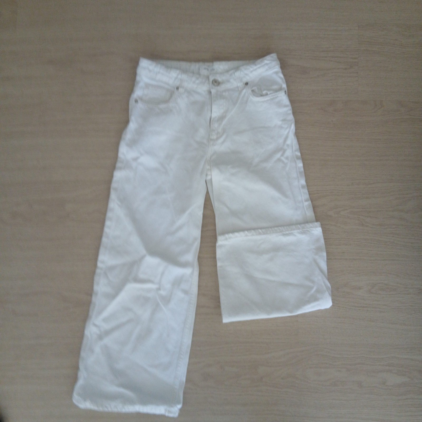 mango jeans broek voor meisjes, Mango, Ophalen, Gedragen, Wit