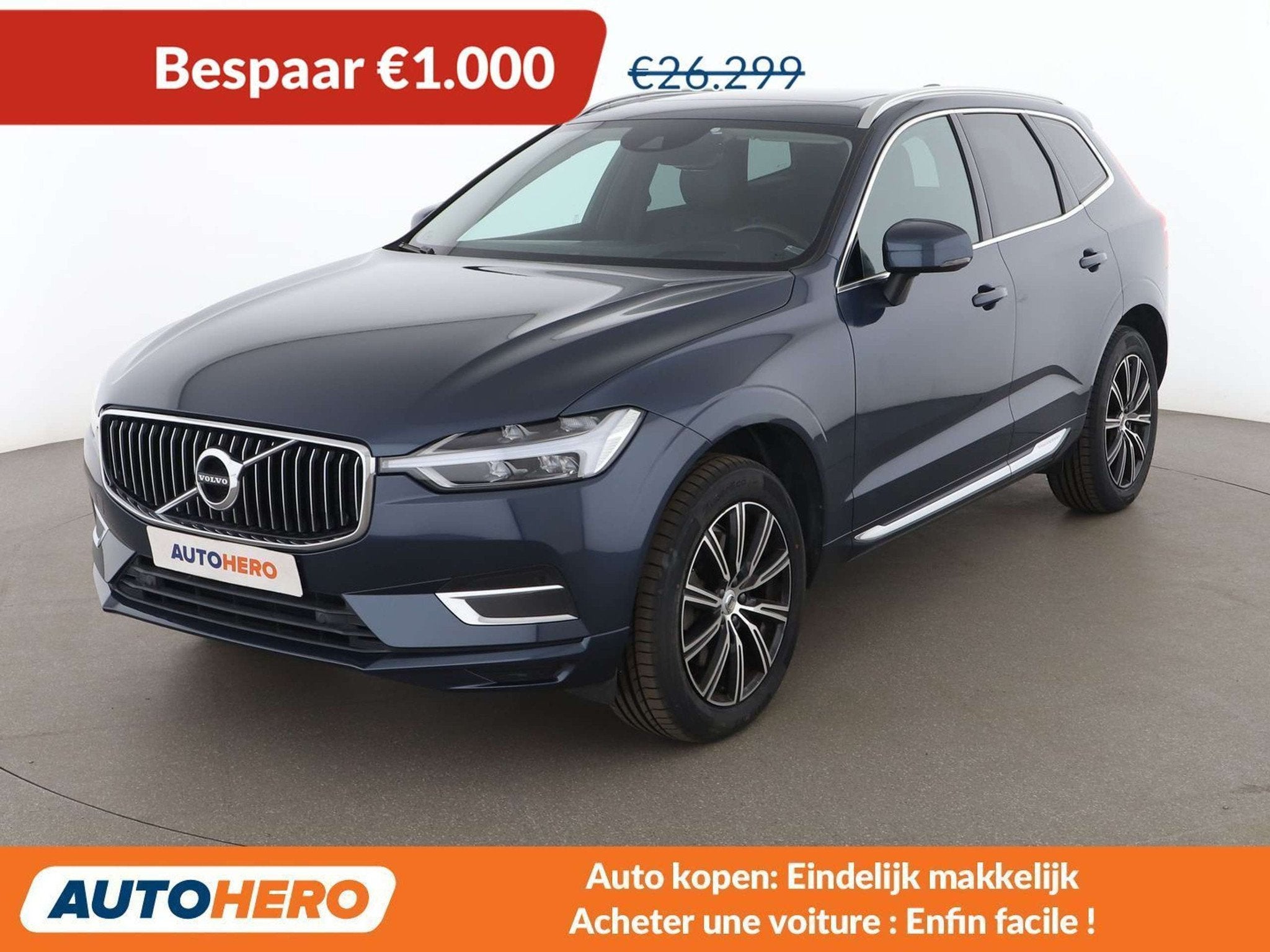 Volvo XC60 2.0 T4 Inscription 2WD (automatique), Autos, Volvo, Cuir, Achat, Euro 6, Détection des panneaux routiers