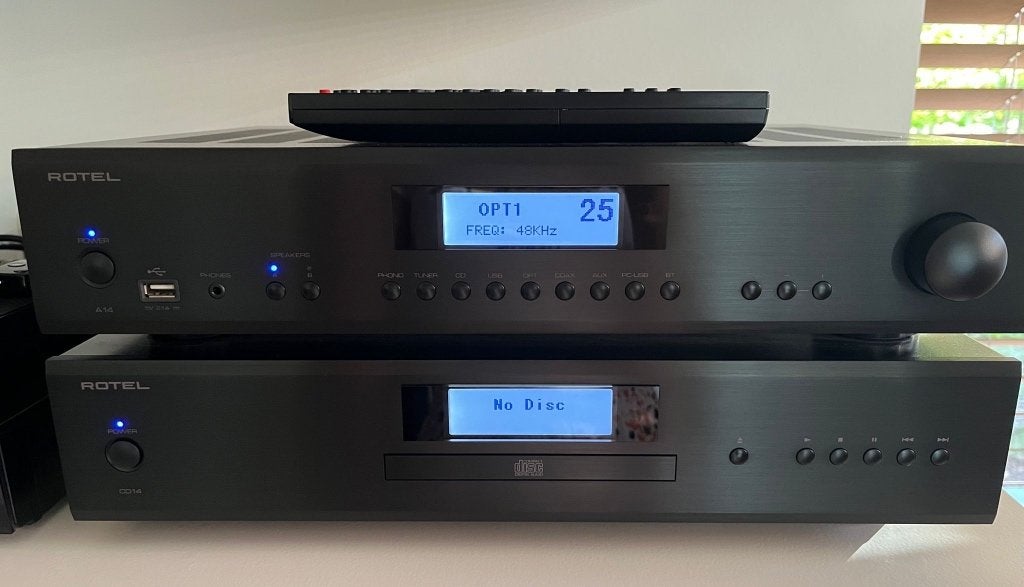 Stereo versterker en CD speler ROTEL, Audio, Tv en Foto, Stereoketens, Losse componenten, Zo goed als nieuw, Cd-speler, Ophalen