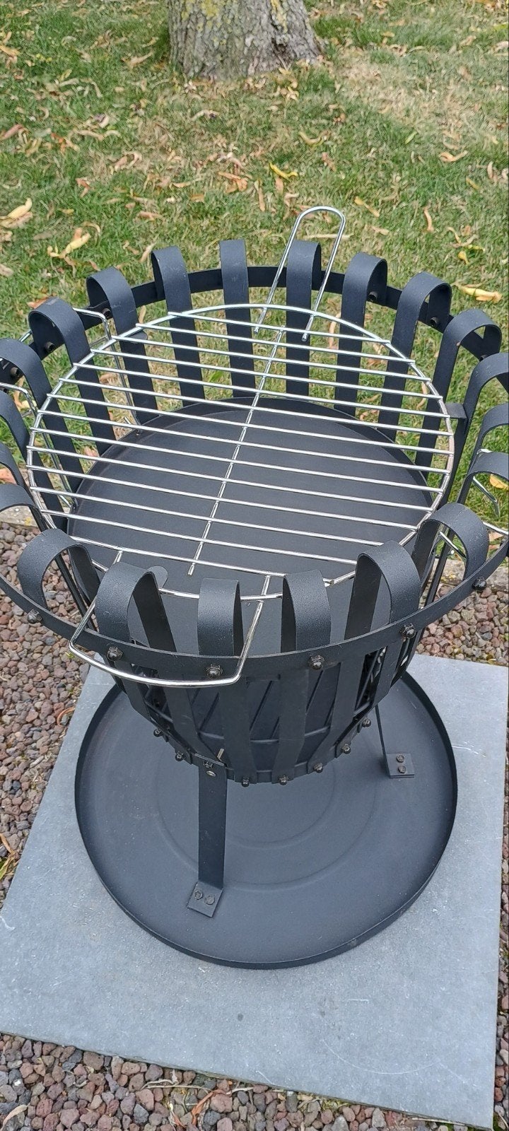 Vuurkorf met barbecue functie. Nieuw., Ophalen, Vuurkorf