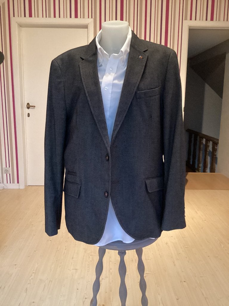 Calamar antracietgrijs geklede jas/blazer maat 26 (XL52), Kleding | Heren, Ophalen, Maat 52/54 (L), Zo goed als nieuw, Calamar