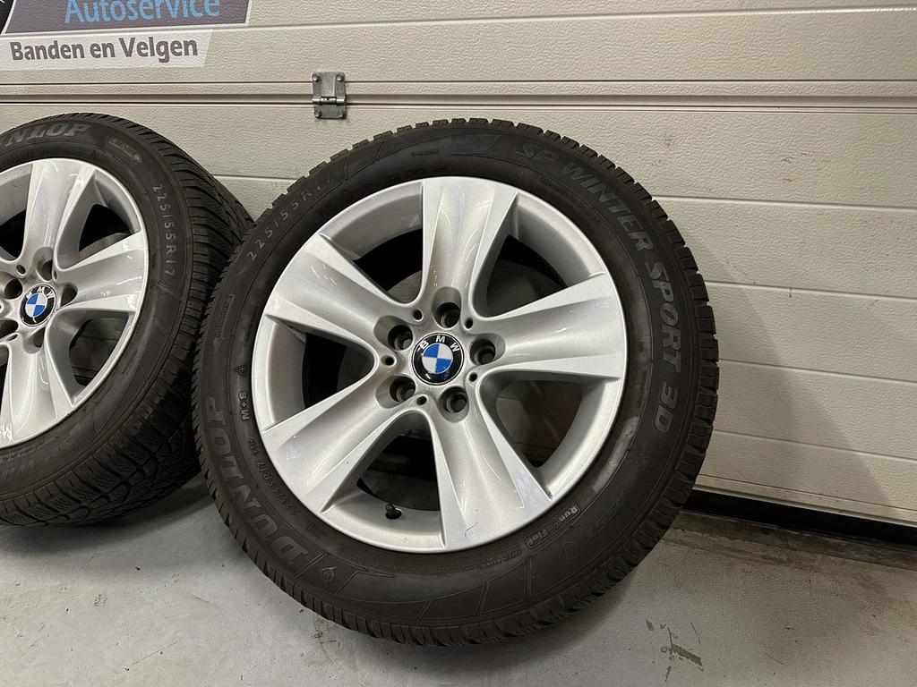 17inch Originele BMW Velgen Style 327 A merk winterband F10F, Gebruikt, -, -, Banden en Velgen