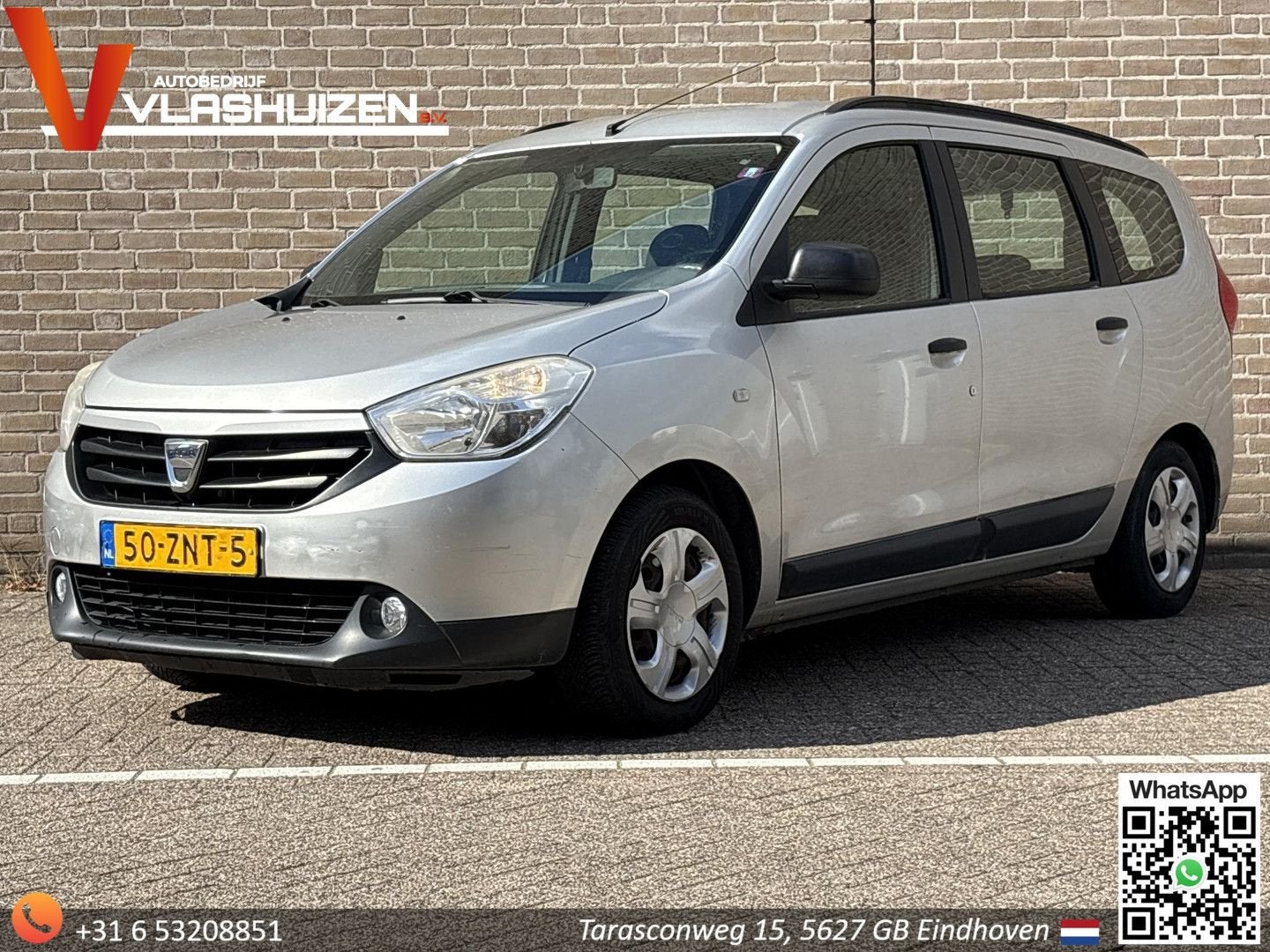 Dacia Lodgy 1.2 TCe Ambiance 5p. | Cruise | Airco | Trekhaak, Auto's, Monovolume, 135 g/km, Startonderbreker, Handgeschakeld