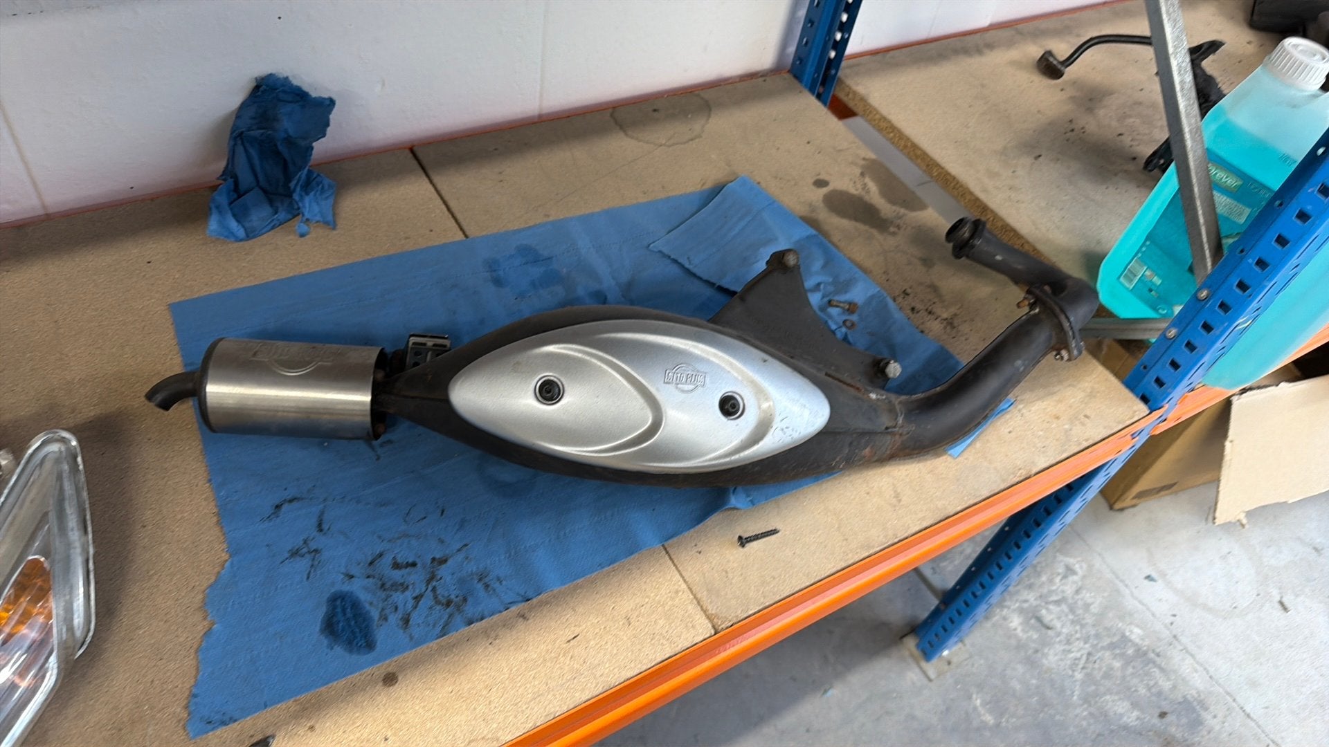 Sito plus piaggio/gilera, Fietsen en Brommers, Ophalen, Zo goed als nieuw, Uitlaat, Piaggio
