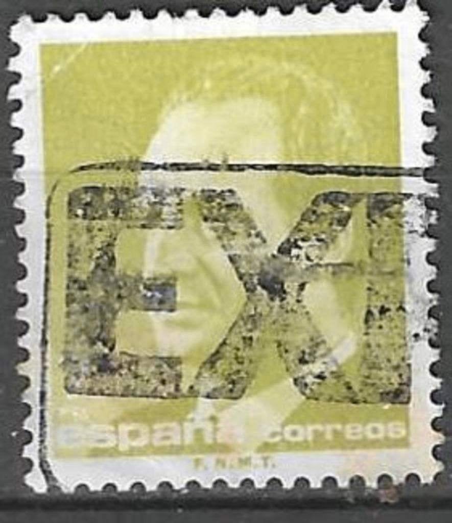 Espagne 1985 - Yvert 2459 - Juan Carlos I - 7 p. (ST), Envoi, Affranchi