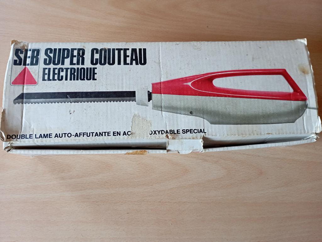 Old Vintage SEB elektrisch mes, Huis en Inrichting, Ophalen, Gebruikt