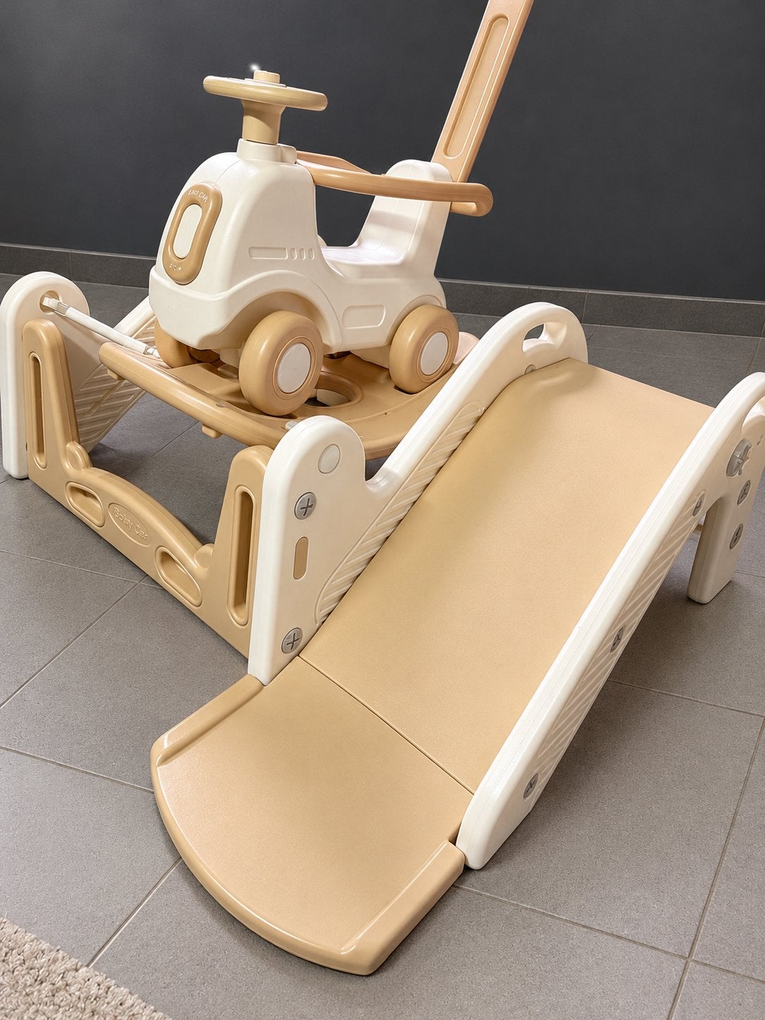 Leuke Baby Care speelset in mooie beige- en crèmekleuren., Kinderen en Baby's, Ophalen, Nieuw