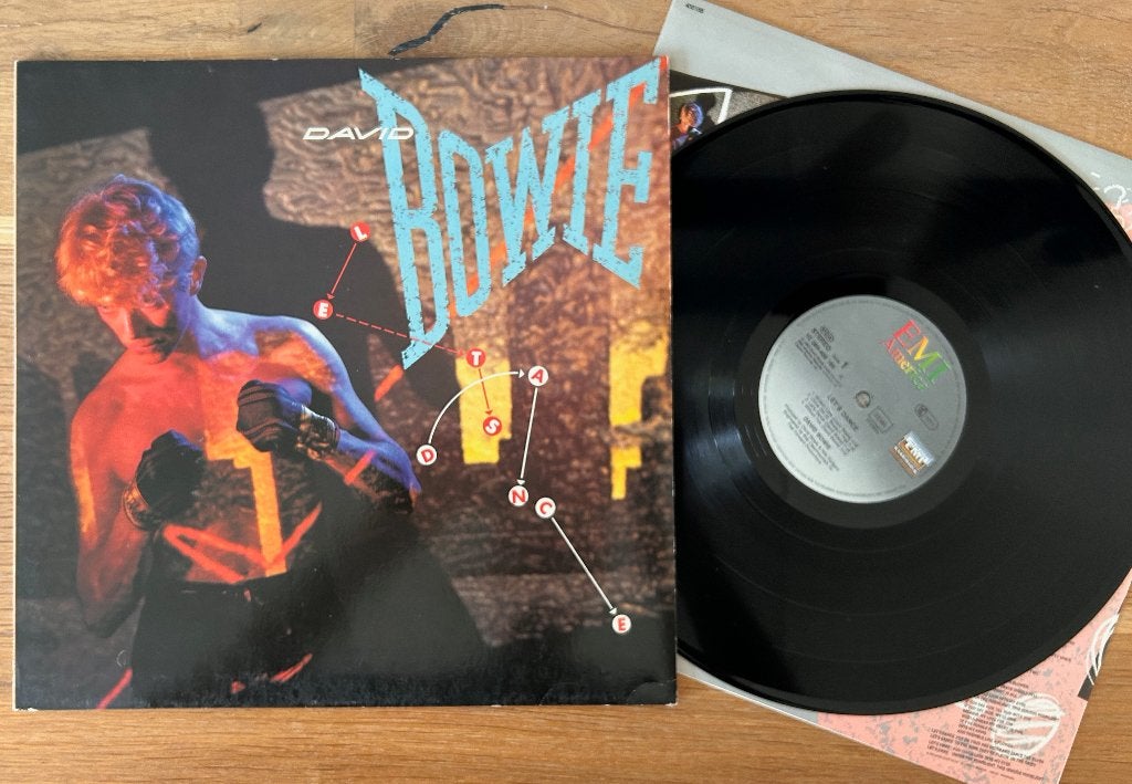 DAVID BOWIE - Let's dance ( LP; NMINT ), Cd's en Dvd's, LP, Ophalen of Verzenden, Zo goed als nieuw, Poprock