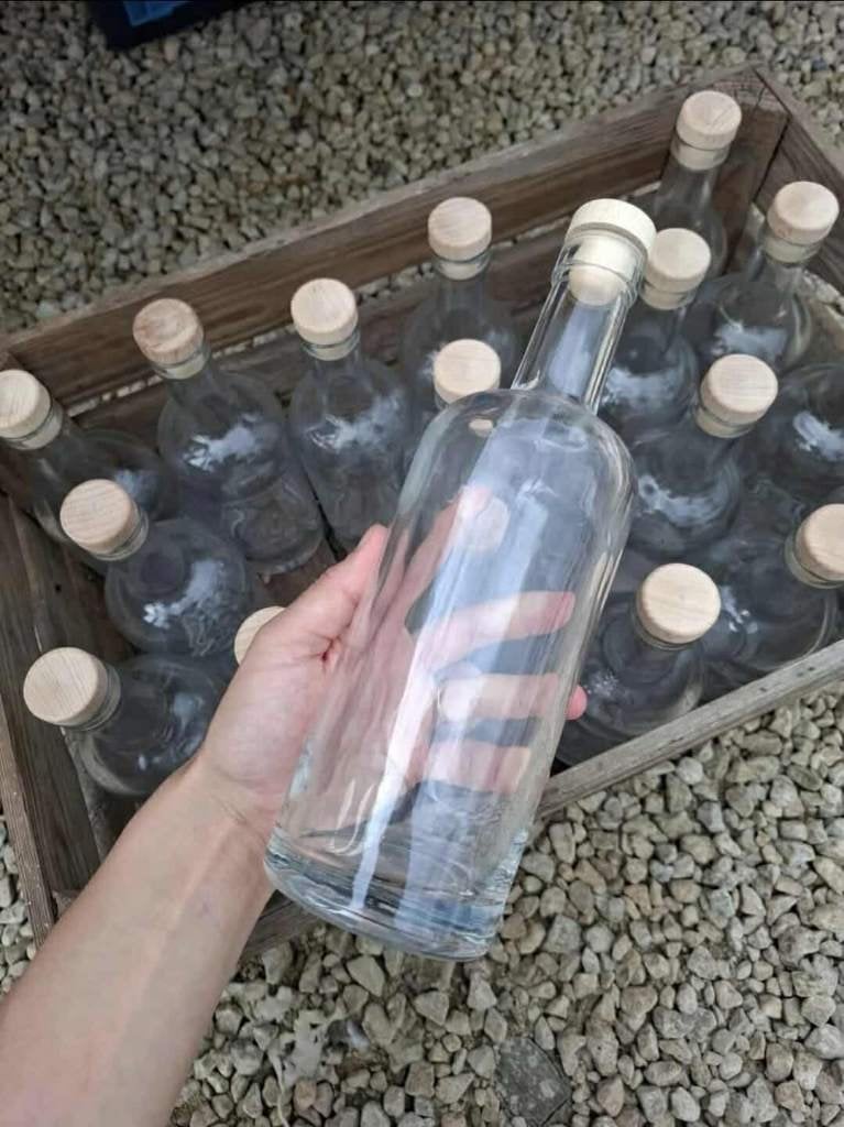 Vente de bouteilles en verre 70 cl – Fin d’activité, Enlèvement
