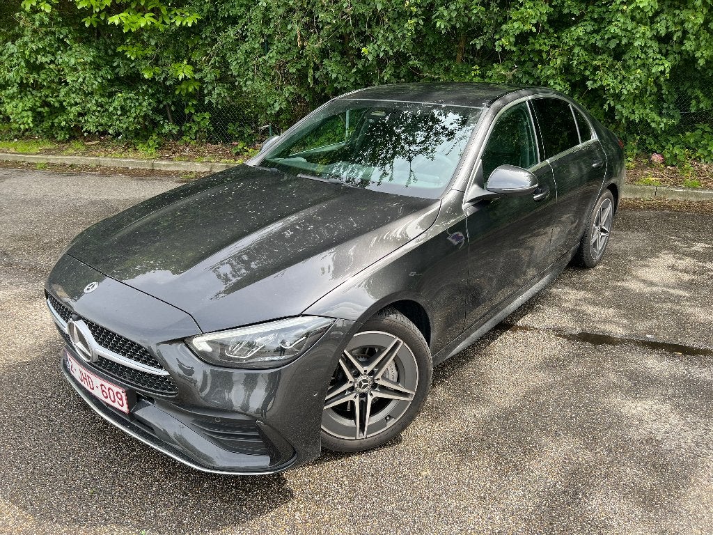 Mercedes-Benz C220d, Auto's, Automaat, Dealer onderhouden, Leder en Stof, Stoelmassage