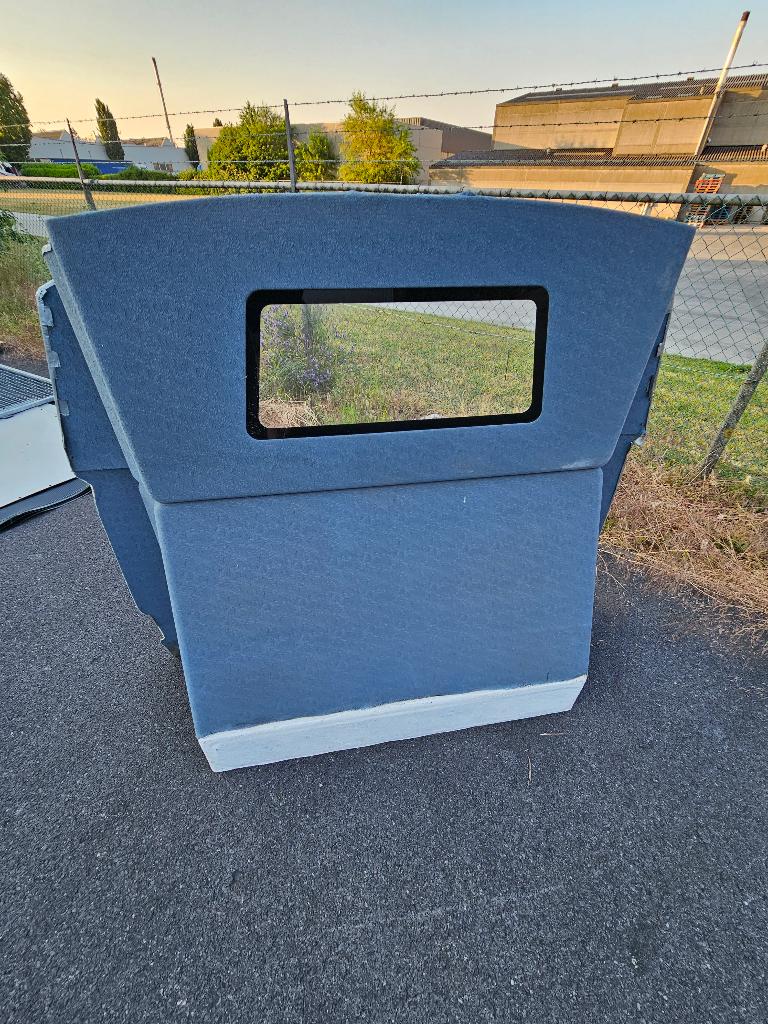 tussenwand dubbele cabine vw T4 lange wielbasis, Ophalen, Gebruikt