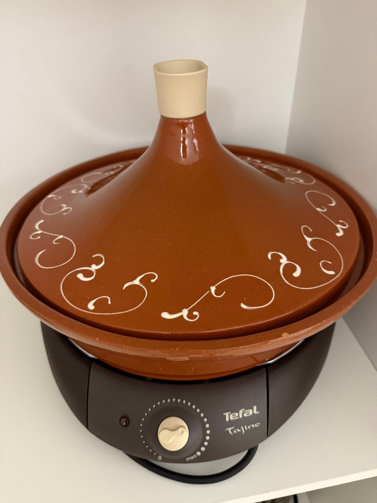 Elektrische tefal tajine, Huis en Inrichting, Keuken | Potten en Pannen, Ophalen, Zo goed als nieuw, Tajine, Tefal