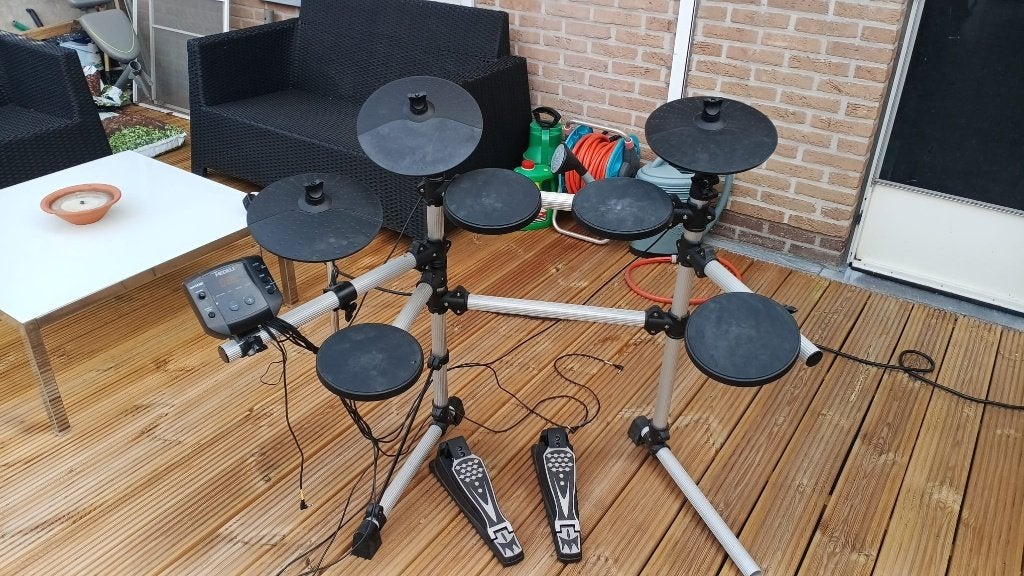 Elektronische Drumset, Musique & Instruments, Batteries & Percussions, Enlèvement, Utilisé, Électronique