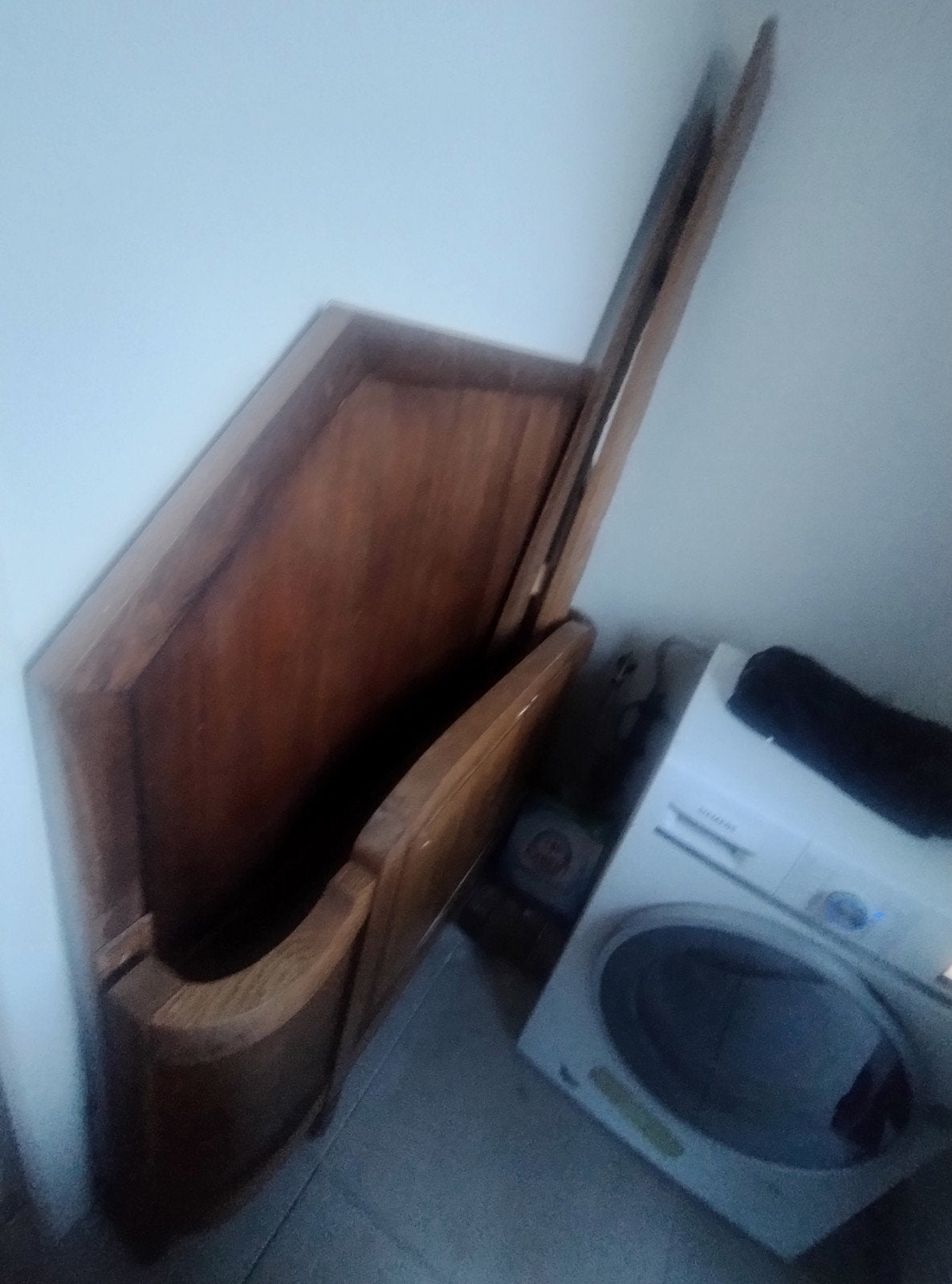 2 persoons Kaderment 1 M 40 Cm Op 2 M This Antiek., Huis en Inrichting, Bruin, 140 cm, Twijfelaar, 200 cm
